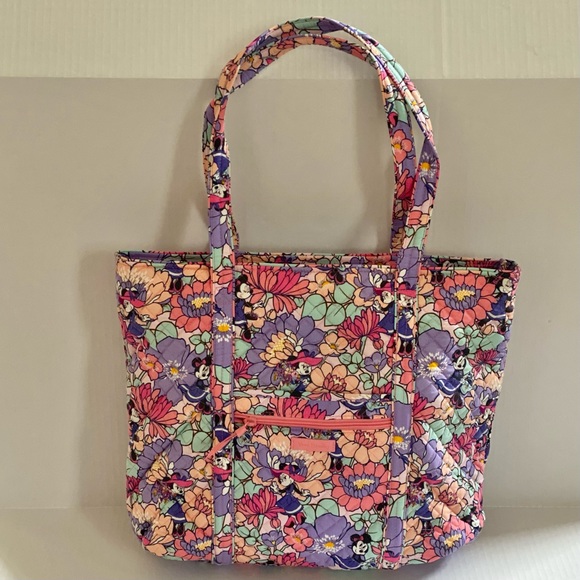 Vera Bradley Disney Minnies Garden Party Large Tote - Picture 4 of 15